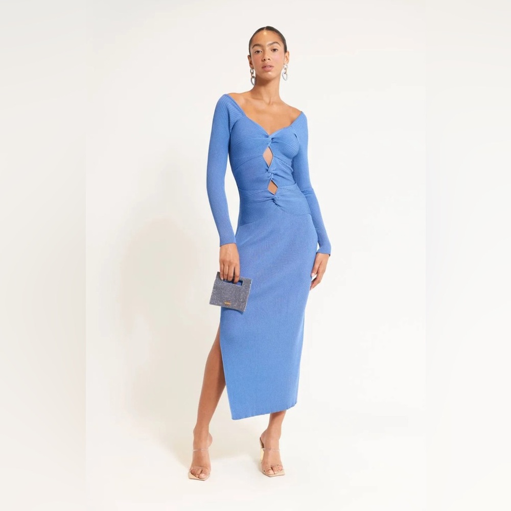 Cult Gaia Glacier Midi Dress 🆕 With Tags